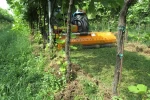 Vineyard-orchard mulchers